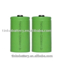 Free sample NI-MH SIZE C rechagreable battery